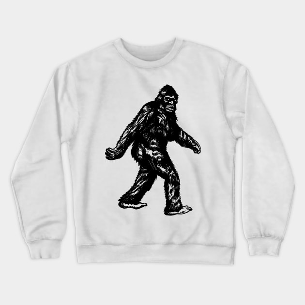 Bigfoot Crewneck Sweatshirt by AtomicMadhouse